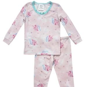 Esme Cotton Candy Full Length Pajama Set